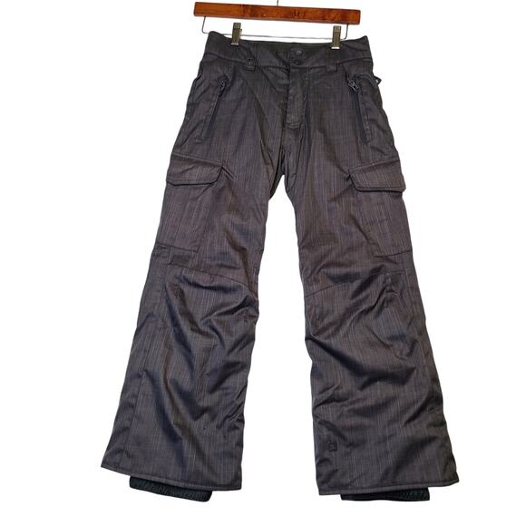Quicksilver Men's Dry Flight Snowboard Gray Pants Small (10) - Picture 1 of 14
